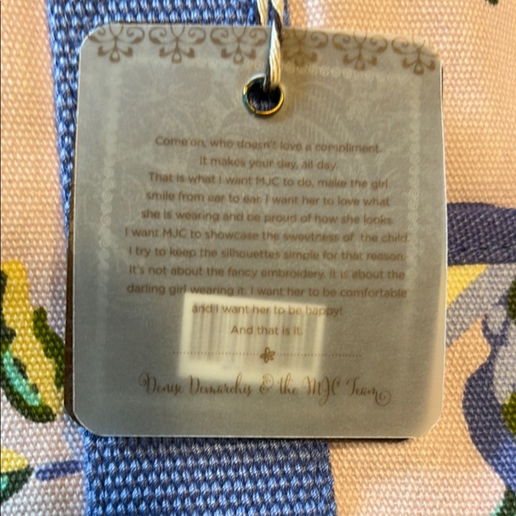 Matilda Jane Floral Travel Bag - Cream and Blue - Picture 7 of 7